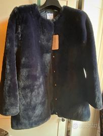 #ecopelliccia #ragazza #nuova #blu