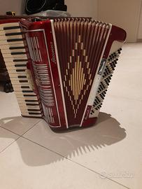 FISARMONICA A PIANO BECCACECE  CON  CUSTODIA