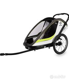 Hamax Rimorchio Bici per 2 Bambini - Breeze