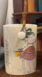 Barattolo porta grissini ceramica Taddei ‘60