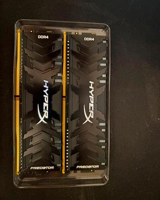16gb ram ddr4 3200mhz HYPERX PREDATOR 8X2