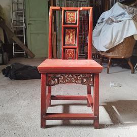 Sedia Cinese Qing (XIX secolo)