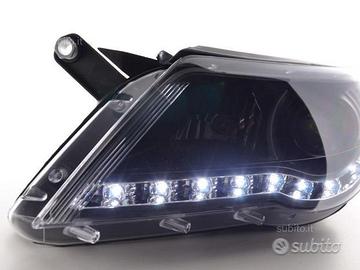 Fari anteriori dayline depo led vw tiguan 06-11