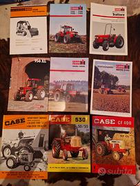 case trattori scavatori brochure deplian