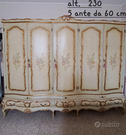 Armadio 5 ante vintage