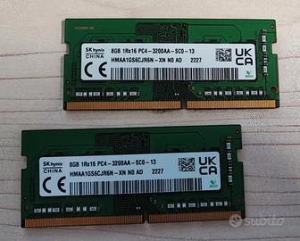 RAM 16GB (2x8GB) DDR4 3200 SK Hynix