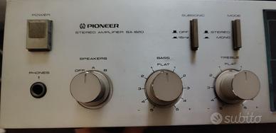 Amplificatore Pioneer SA-620 vintage funzionante