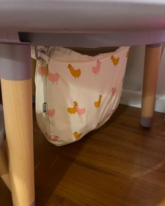 Tavolo Stokke Mutable con accessori e sacca giochi