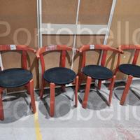 Codice: 268126 SET 4 SEDIE STONDATE COLORE CILIEG