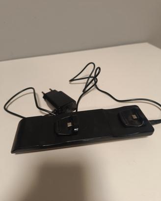 caricatore doppio joypad PS4