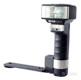 Metz flash  45 cl4 completo di staffa e batteria 