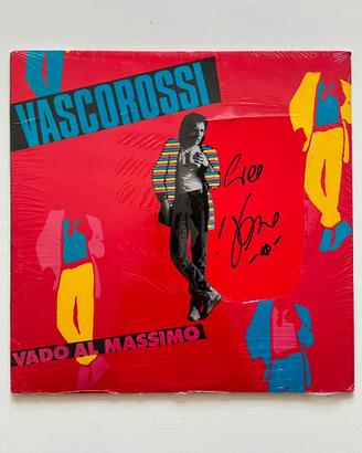 Vasco Rossi - Vinile "Vado al Massimo" Autografato