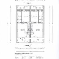 Assemini villa a schiera con pilotis e cortile