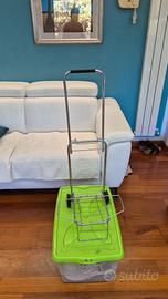 carrello portasacco o portapacchi pieghevole in me
