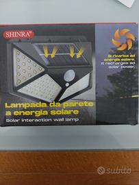 lampada solare 100 led