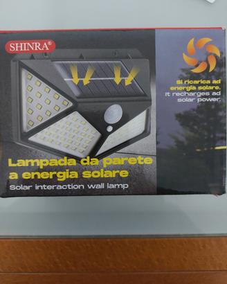 lampada solare 100 led