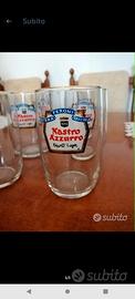 Bicchieri birra Peroni nastro azzurro export lager