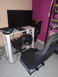 postazione racing e PlayStation VR 2