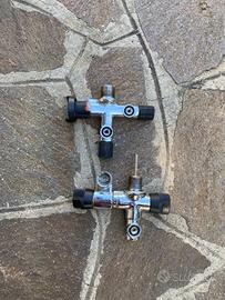 Rubinetteria e rete bombola immersione