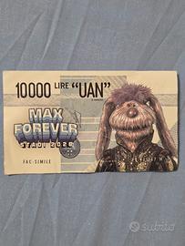 Max Forever 2026 – Banconota 10.000 Lire con Uan