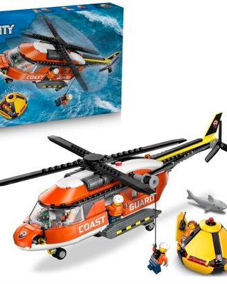 LEGO City Coast Guard Helicopter Toy - Emergency V
