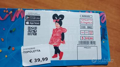 Vestito carnevale Minnie