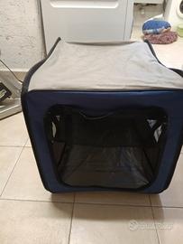 cuccia viaggio cani o gatti con borsa