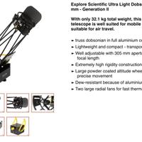 Telescopio Explore Scientific Dobson  diam. 30 cm
