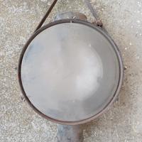 Faro Lampada d'epoca industriale / militare 