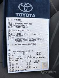 motore e cambio Toyota Yaris 