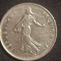 Francia, 5 Francs, Semeuse, 1973