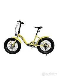 bici pieghevole ruote grandi da 20"