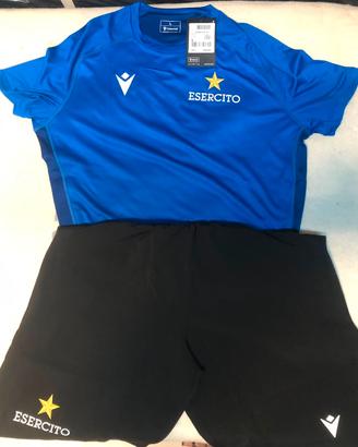 Completo sportivo running esercito nuovo