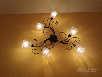 Lampadari stile rustico