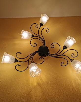 Lampadari stile rustico