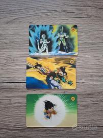 Set 3 carte kombat cards Dragon Ball Mr Day