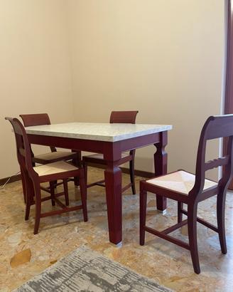 Tavolo e sedie Scavolini
