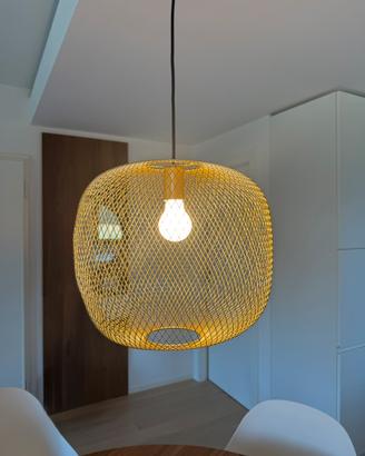 Lampadario a sospensione oro