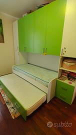 cameretta bambini 2 letti 