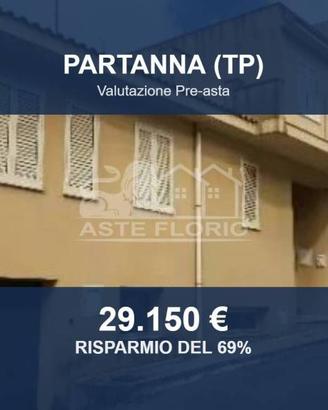 Immobile in asta di 321 m² con box auto a Partanna