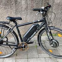 bicicletta motore bianchi