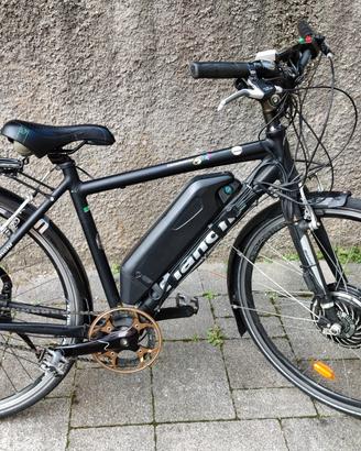 bicicletta motore bianchi