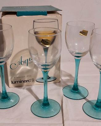 4 BICCHIERI AQUA  LUMINARC