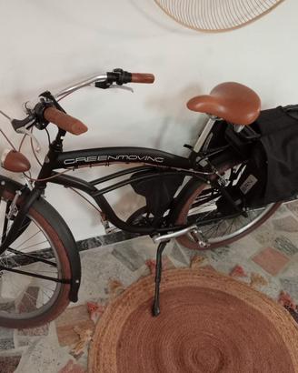 Cruiser vintage e-bike uomo