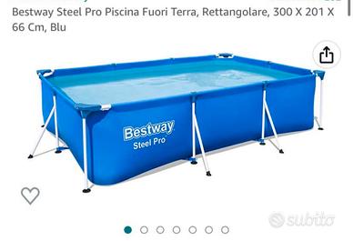 Piscina fuori terra 300 x 200 x 66 cm