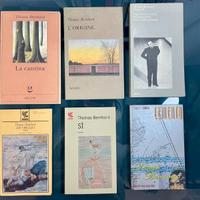 Lotto 6 Libri Thomas Bernhard