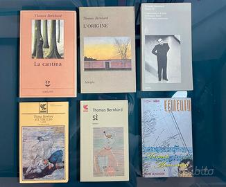 Lotto 6 Libri Thomas Bernhard