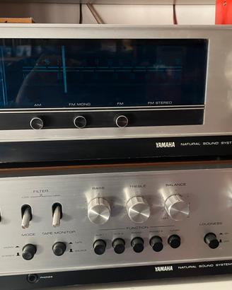 YAMAHA TUNER E AMPLIFICATORE