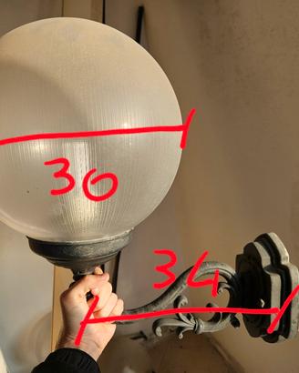 5 lampioni da esterno