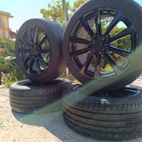 Ruote con cerchioni MAK WOLF 17" glossy black WV